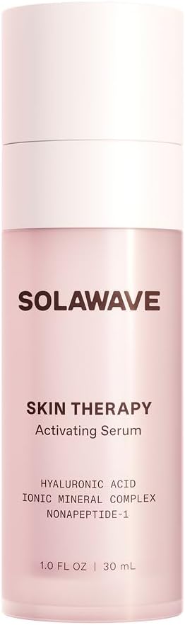 Solawave Wand Skin Therapy Activating Serum | Hyaluronic Acid and Peptides | Enhance Skincare Device Results | Hydrating M...