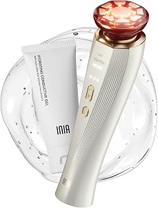 INIA 3-in-1 Red Light Therapy for Face and Neck Beauty Device for Puffiness & Skin Fir