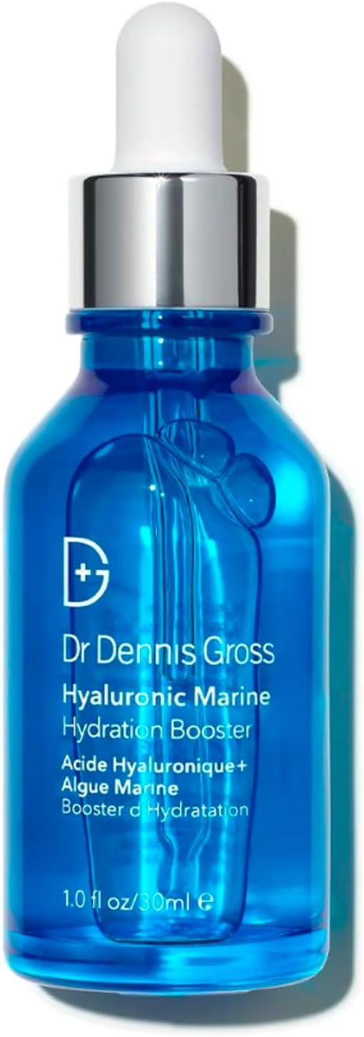 Dr Dennis Gross Hyaluronic Marine Hydration Booster: for Dehydrated, Rough Texture, Dry Fine Lines & Wrinkles, 1 fl oz
