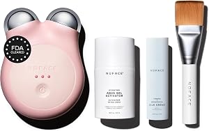 NUFACE MINI+ Facial Sculpting Tool - Microcurrent Face Massager Device for Skin Tightening