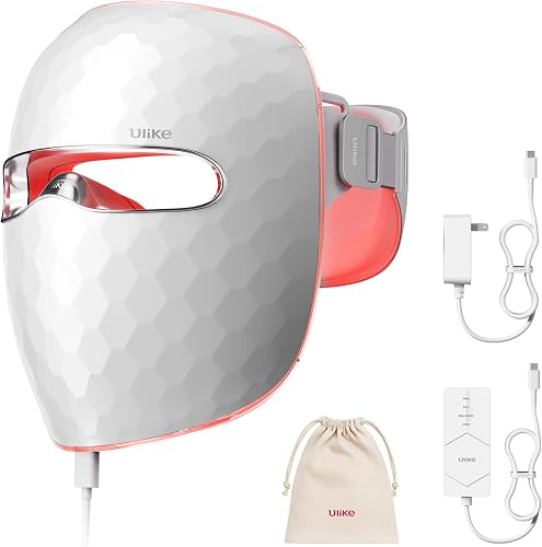 Ulike ReGlow LED Face Mask, Red Light Therapy for Face, Red, Blue, Yel — Real-world performance testing in action