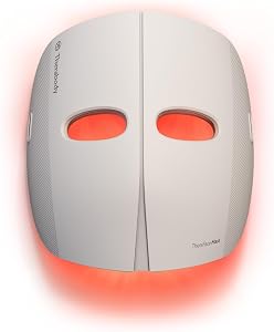 TheraFace Mask by Therabody - LED Light Therapy Skincare Face Mask with Vibrating Massage 