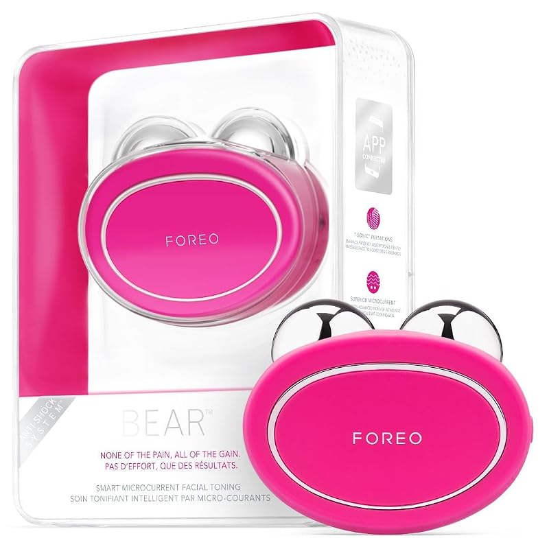 LED Face Mask with 7 Light Modes, 96 3-in-1 LED Chips, Flexible Silicone Facial Mask, Built-in Timer, Cordless & Rechargeable, with Storage Bag for Home Use, Gift for Women