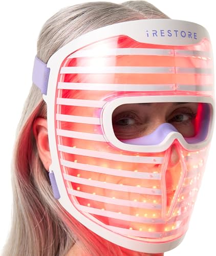iRestore LED Face Mask for Youthful Skin, Red Light Therapy for Face, — Real-world performance testing in action